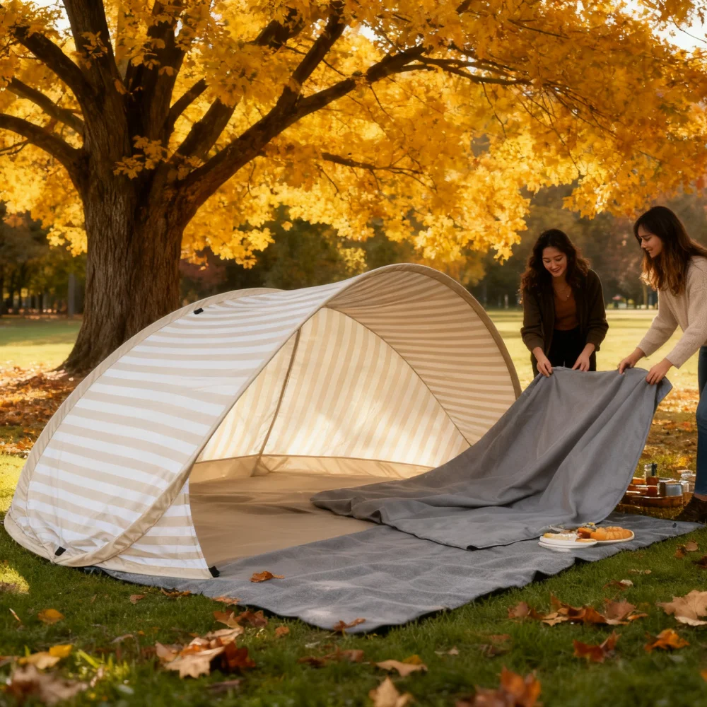  slider image of 2-Person Beach Tent 2-Second