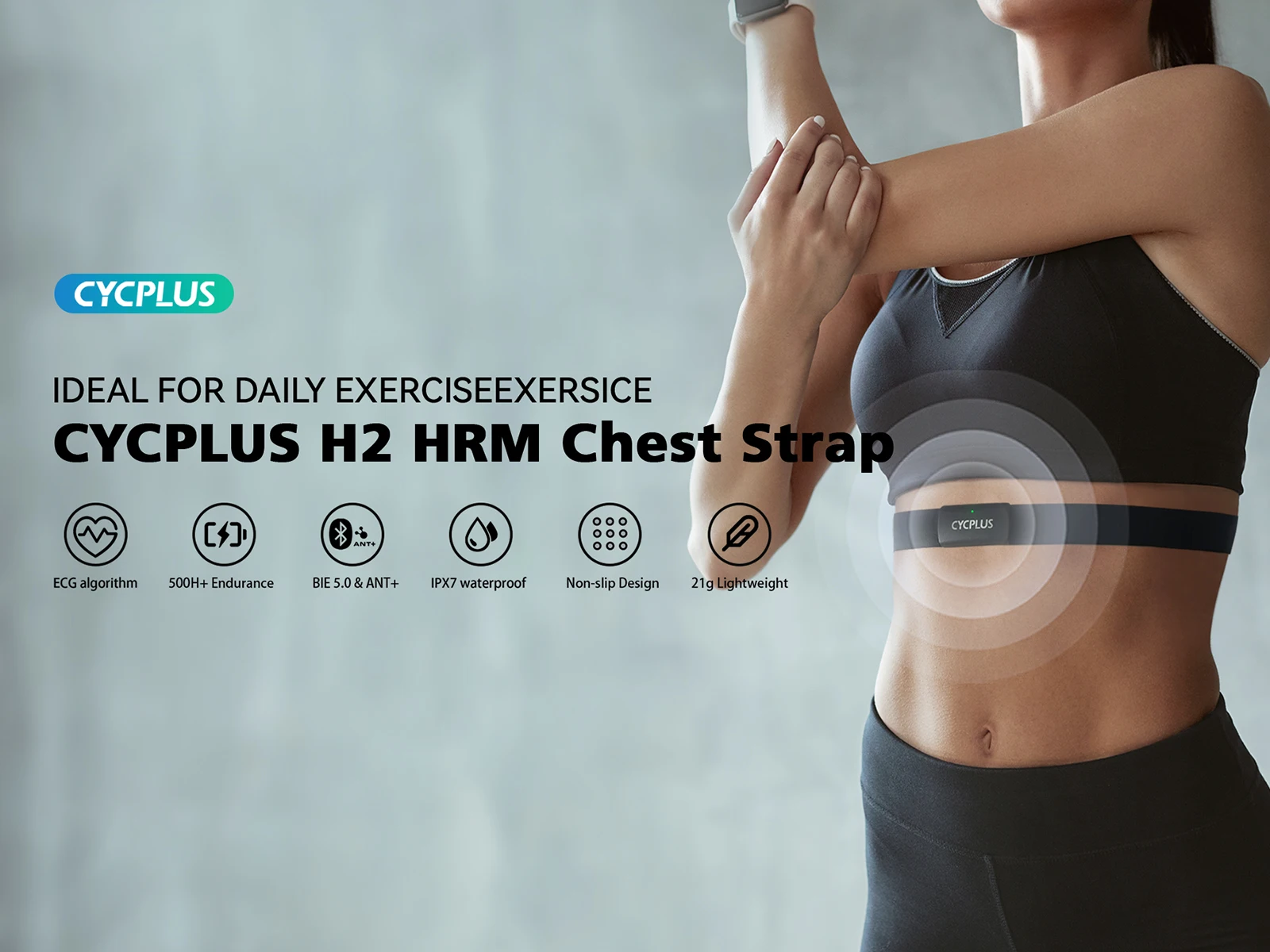 CYCPLUS H2 chest strap image 1
