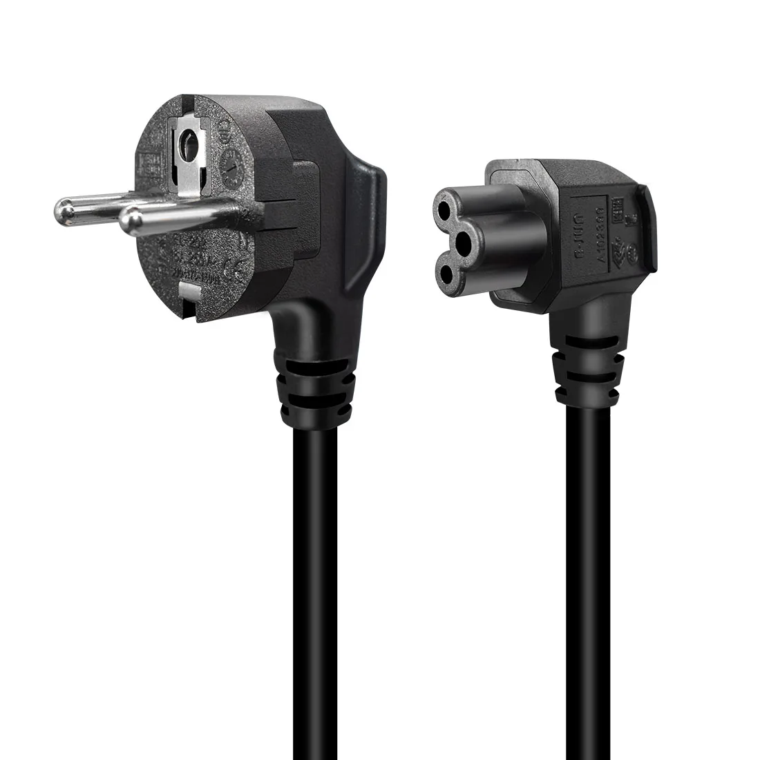 JORINDO-EU4.8MM to IEC320 C5  ȯ ̺,  ǥ 3  ÷-Ŭι     C5  ڵ
