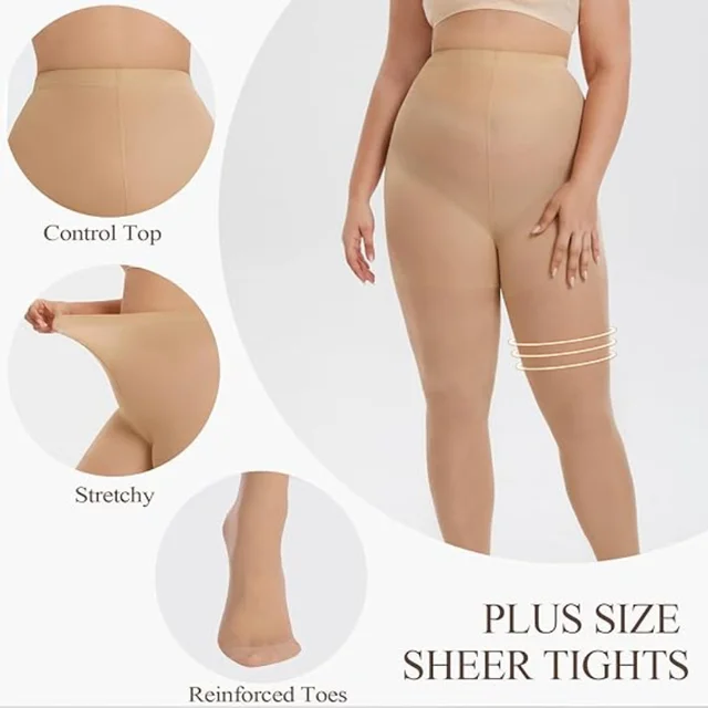 Collants transparents pour femmes, collants spoants, bas 20D, bonneterie sexy, leggings de livraison, grande taille, haute qualité, FS, 2 pièces