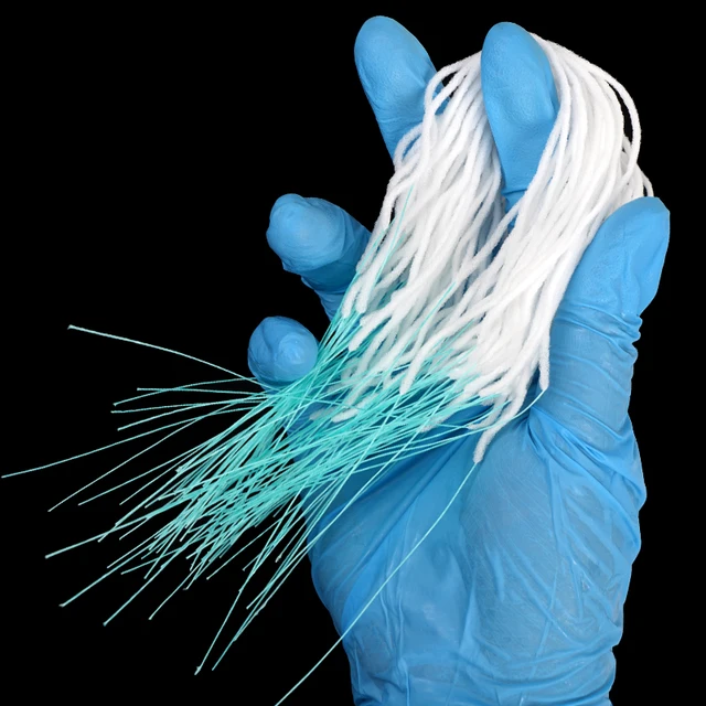 50pcs/box Threaders Tooth Floss Toothpick Tool Floss Holders Between Orthodontic Braces Bridge Hilo Dental Oral Clean 2