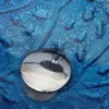 MONITE Leaf Style Bathroom Sink Faucet Set 3 Color Styles Tempered Glass Hand Painted Washbasin W/ Waterfall Tap & Pop-up Drain 4