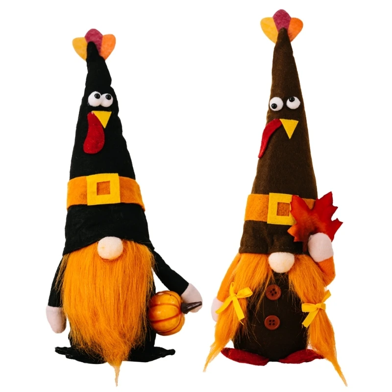 

Thanksgiving Gnome Decorative Statue Crafts Fall Home Farmhouse Dining Table Dropship