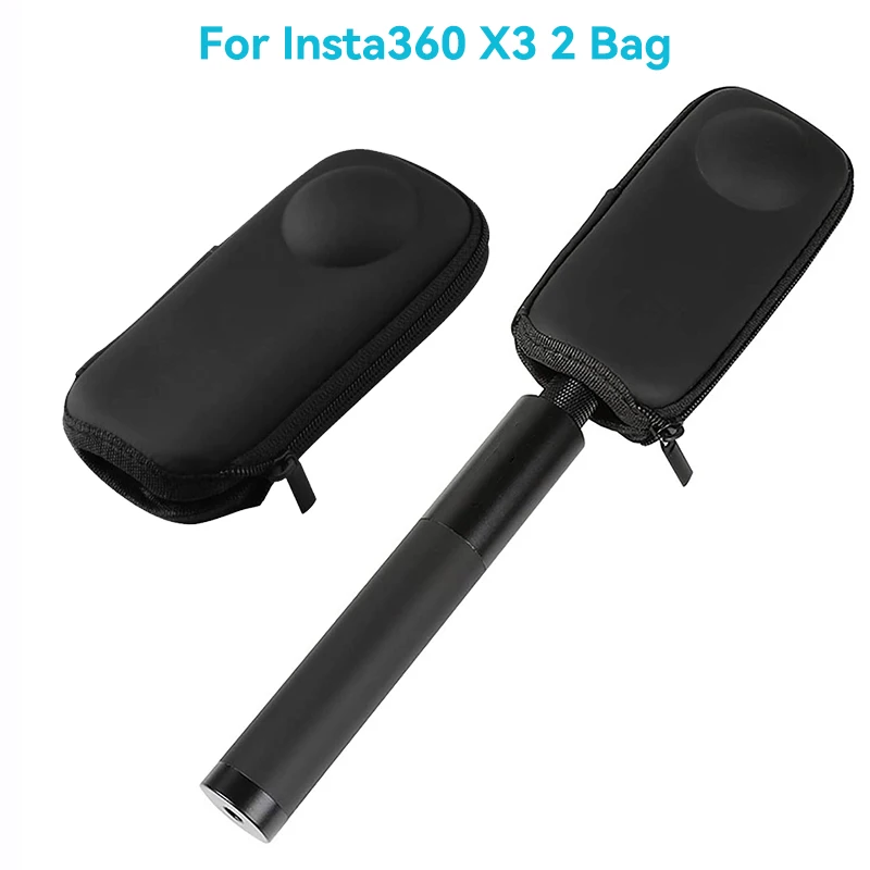 Insta360 One X3X2/X 액션 카메라 용 휴대용 운반 케이스, 보관 가방, 미니 보호용 하드 PU 쉘 박스 액세서리