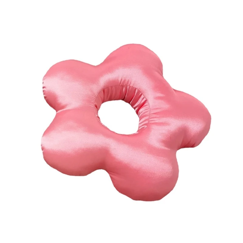 367A Ear Piercing Pillow Sleeping Doughnuts Cushion Fade Resistant with Hole Side Sleeping Pillow for Ear Pains 5