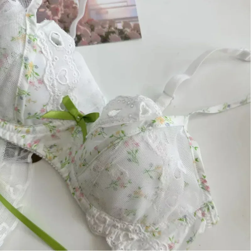 French girl's sexy floral print pure desire 2025 n...