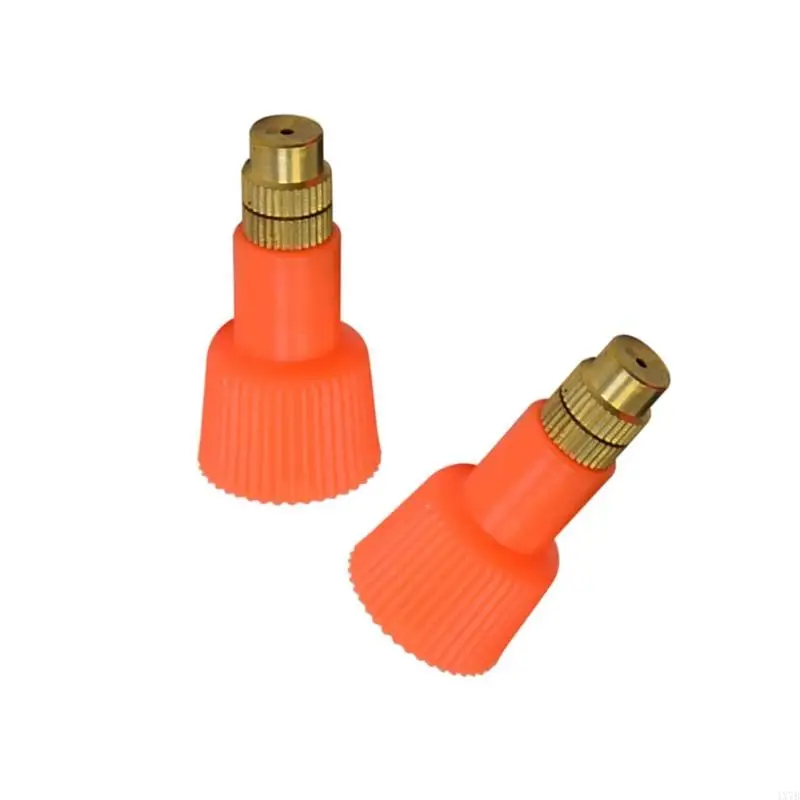garden sprayer nozzles 4X7B 2 Pack Adjustable Sprays Nozzle Tips for Garden Sprayers Watering Nozzles Replacement Caps Handheld Sprayer Supplies