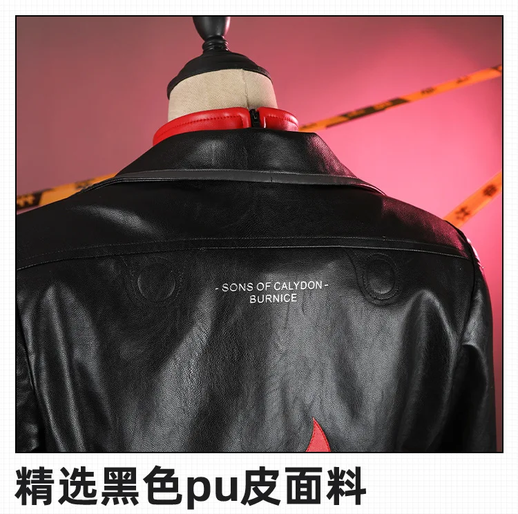 Zenless Zone Zero: Burnice Whita | Black Uniform Cosplay Costume Set 35 Zenless Zone Zero Burnice White Sons of Calydon Punk Uniform Cosplay Costume