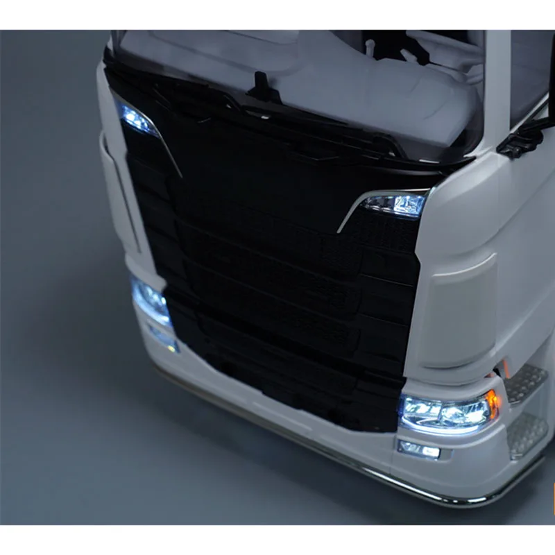 1:14th Scale Front Spotlight Lamp for Tamiya RC Dump Truck SCANIA 770S 6X4 56368 8X4 56371 Car Accessories
