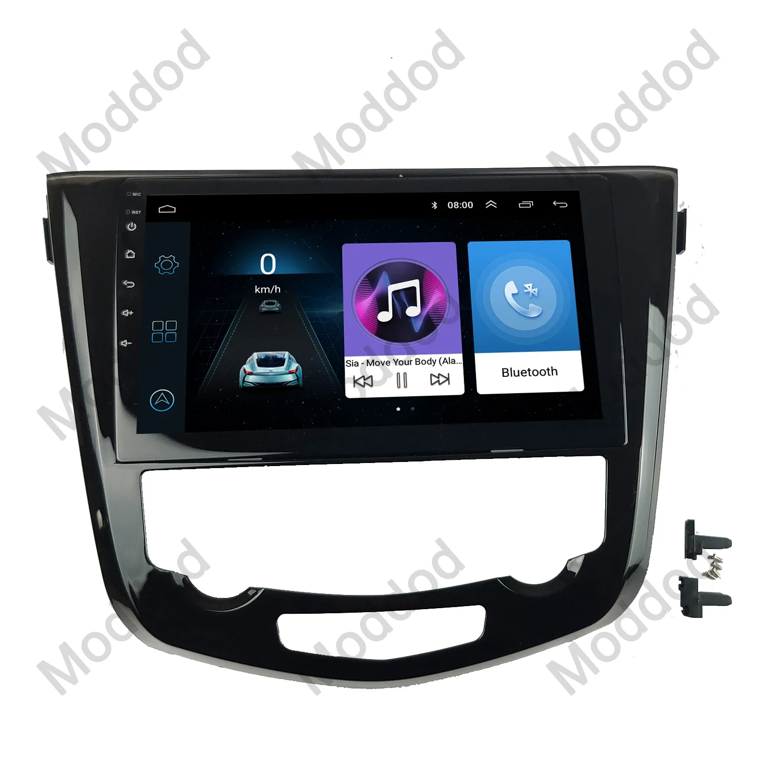 2 Din Android Car Radio Frame Kit For Nissan Note 2012-2019 Auto...