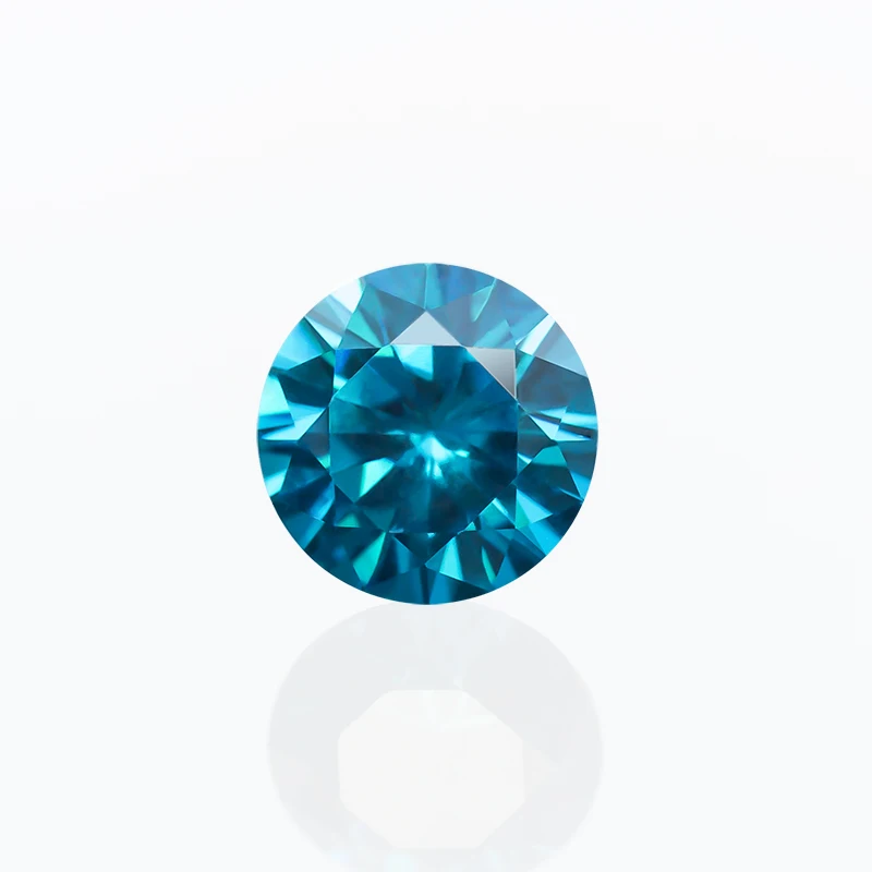 Round Brilliant Cut Cubic Zirconia Loose Stones - Lab-Created, Excellent Cut, Multi-Color Options 9 thumbnail image