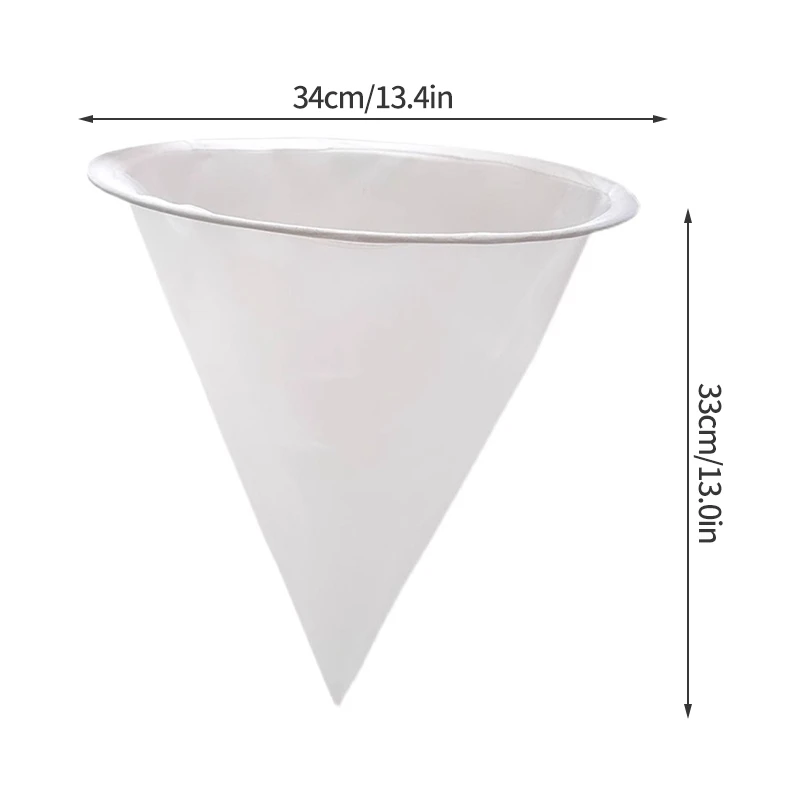 Bee Honey Filter Precision Screener Strainer Funnel-shaped Nylon Impurities Filtration Net Beekeeping Special Tools 1PCS beekeeping tools