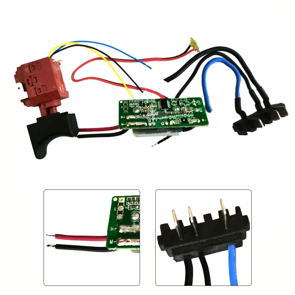 

Control Board+Switch For WU390 WX390 WX390.1 WX390.31 WU390.9 WX390.9 20V H3 Drill Control Board Connector