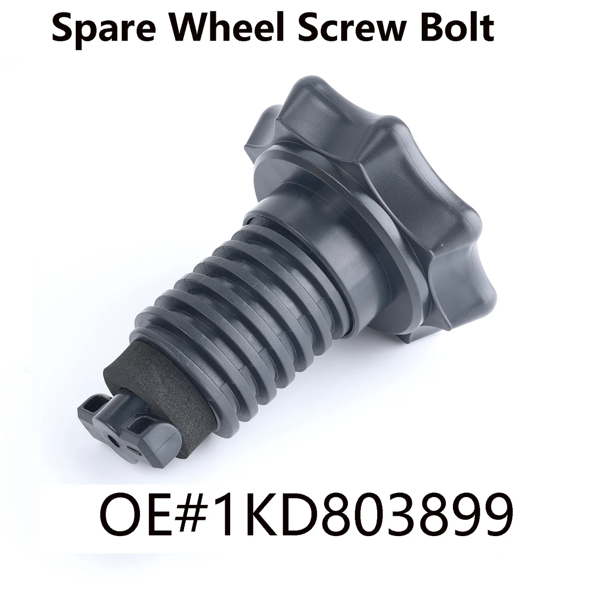 1Pc For VW EOS Scirocco Passat Jetta Beetle Golf Golf Plus Spare Wheel Tire Hold Fixing Mounting 
Screw Bolt Retainer 1KD803899 — view 2