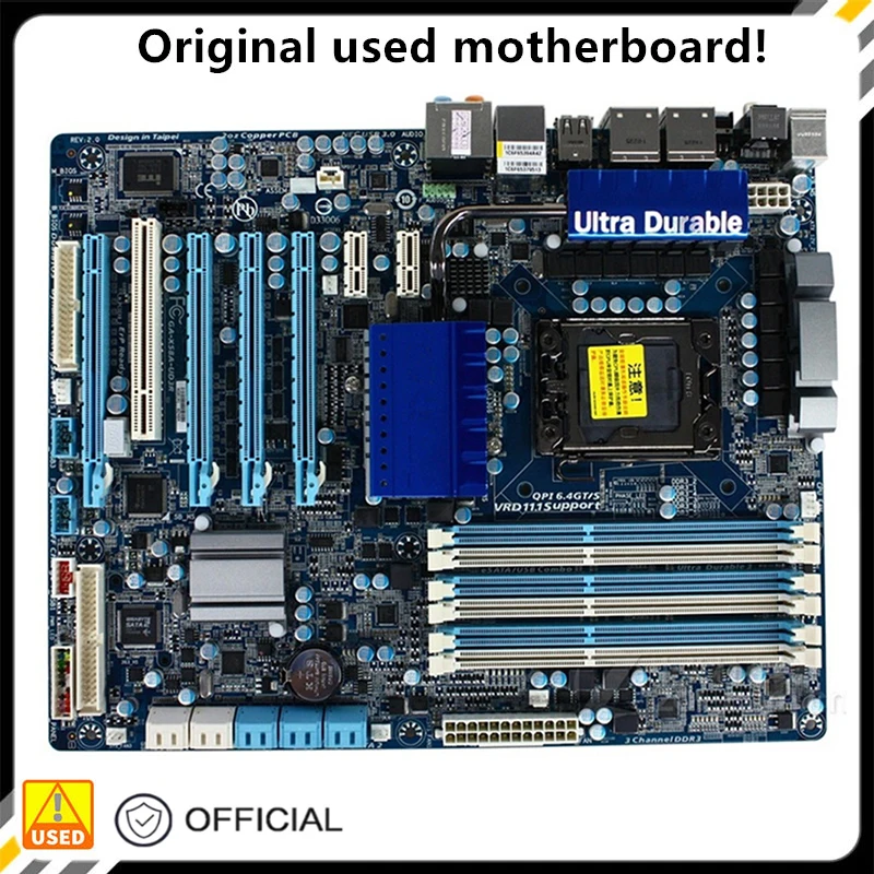 Per Ga-X58A-Ud3R X58A-Ud3R Usato Originale Per Intel X58 Socket Lga 1366 Ddr3 Scheda Madre Lga1366 Mainboard