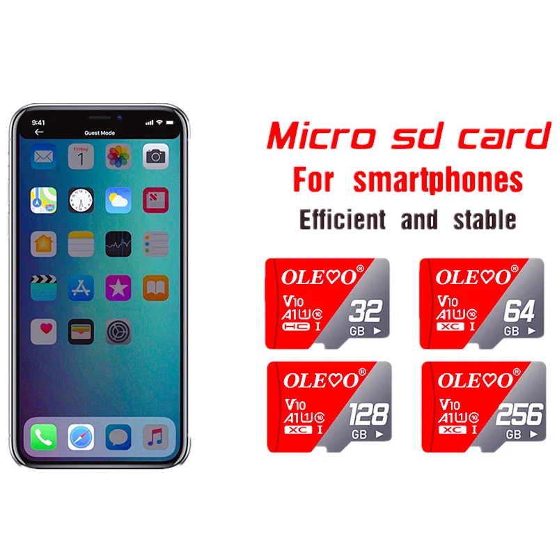 thumbnail image 5 of Tarjeta de memoria Extreme Pro Mini SD de 128 GB, 64 GB, 32 GB, 16 GB, 256 GB, U1 V10, tarjeta TF de alta velocidad, tarjeta Flash de 32 GB para teléfono, cámara y dron, 5 of 5