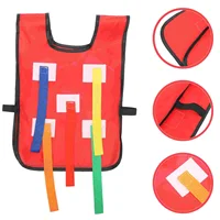 Tail Pulling Vest Children Games Props Toys Kids Equipment Sports Toddler Educational Training Fabric Babies Interactive Baby 2