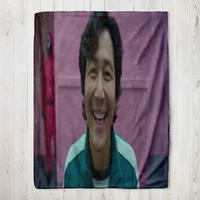 130x150cm Popular Tv Drama Characters South Korean actor Blanket Star Pictures For Fans Room Living Painting Wall Art Home Decor 1