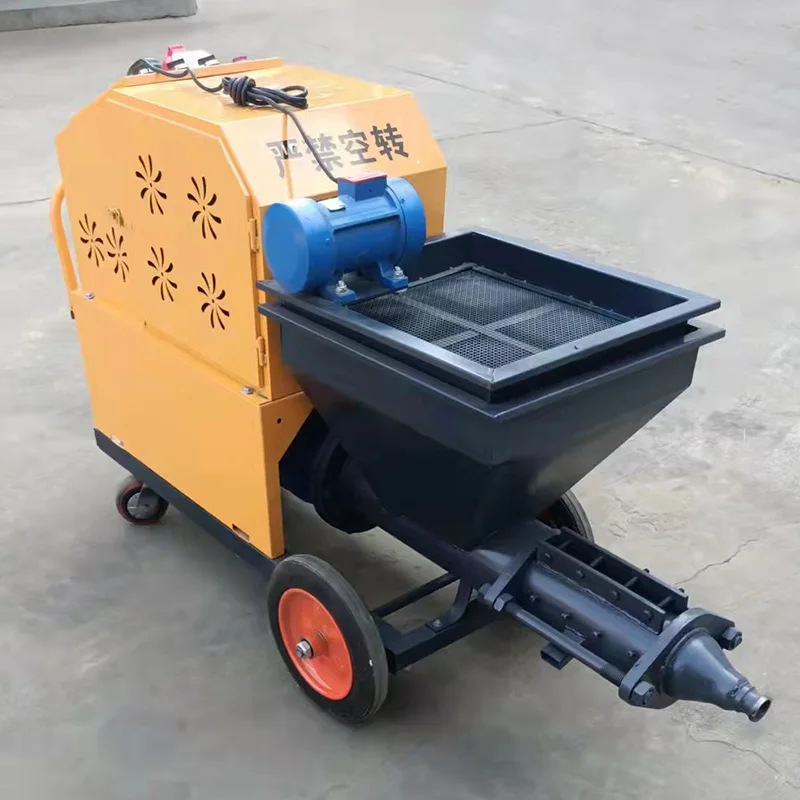 

Cement Mortar Spraying Machine 4 Jet Holes Paint Wall Concrete Spray Tool Supplier with CE Approval Factory Direct Moveable