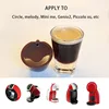 Reusable Coffee Capsule Filter Cup For Nescafe Dolce Gusto Refillable Caps Spoon Coffee Strainer Tea Basket Kitchen Accessory 5