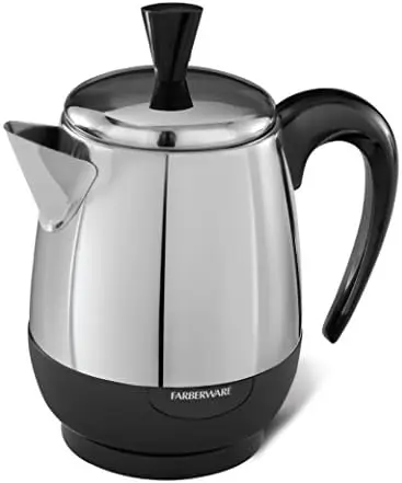 

Percolator coffee maker, Stainless Steel, Automatic Warm Function, FCP240,Black/Silver Air fryer t shirt Air fryer liner Air fry