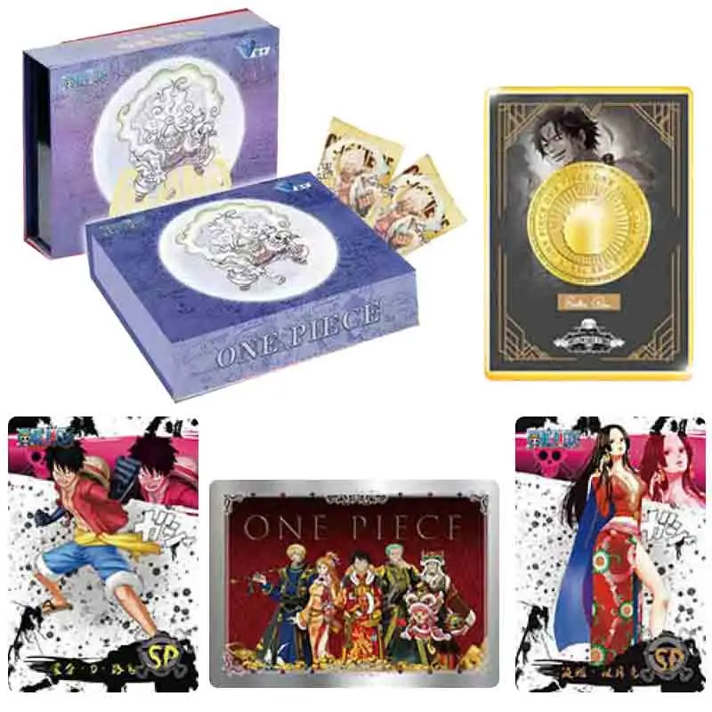 One Piece Cards Booster Box Anime Luffy Zoro Nami Chopper TCG Game