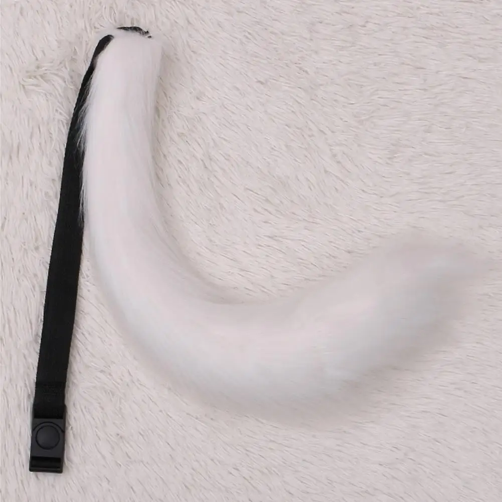 

Cute Fox Ears Wolf Ears HairBand+Plush Tail for Performance Halloween Costume Accessories Dress up
