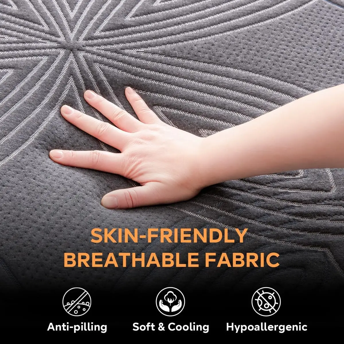 Queen Mattress Soft Plush,10 Inch Memory Foam Mattress in a Box,Cooling Gel Foam&Pressure Relief,Made in USA,CertiPUR-US Certifi 2