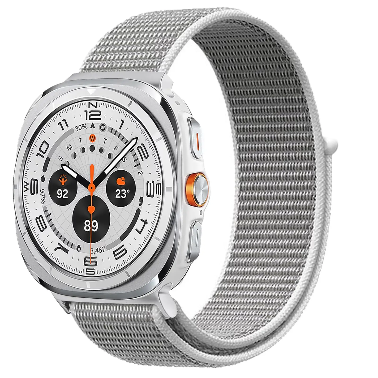 Sport Nylon Loop Bracelet for Smartwatch - Universal 47mm Strap