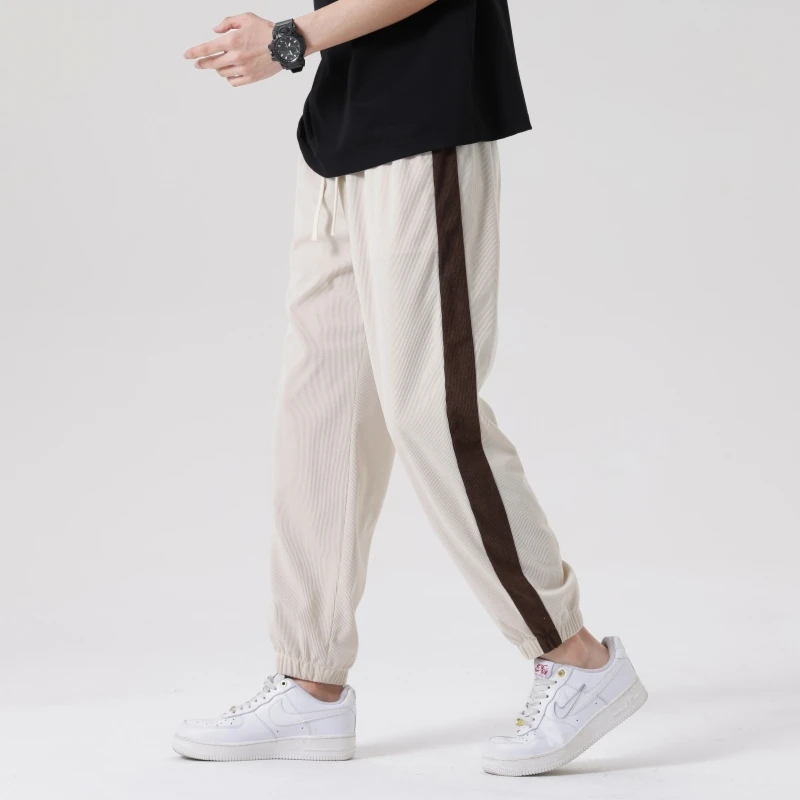 

Men's Summer Thin Breathable Straight Pants ,Y2K Clothing, Elastic Waist