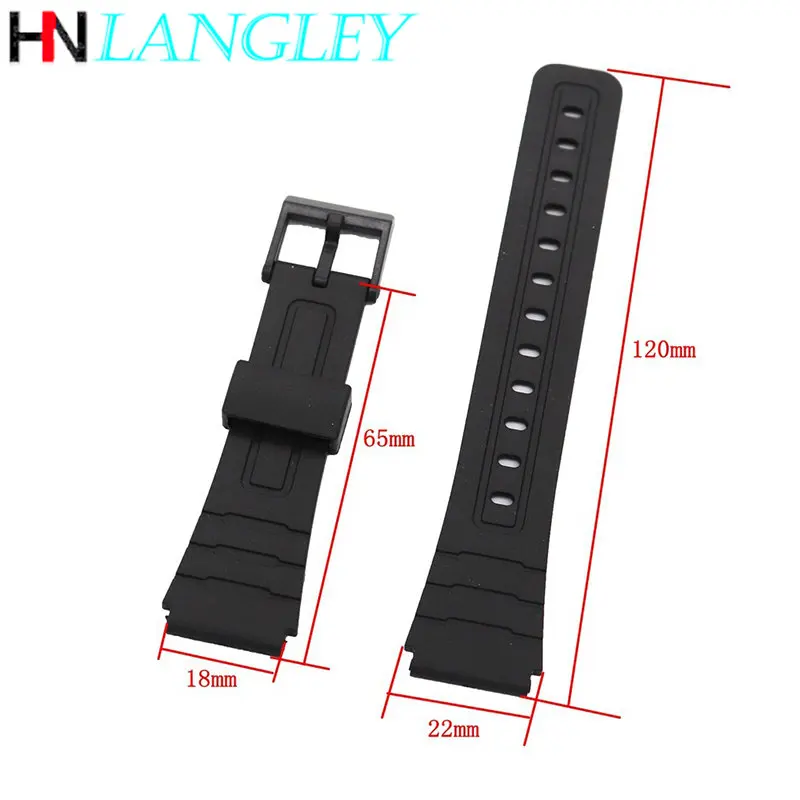 Silicone Sport Diving Watch Strap - Universal Rubber Watchband