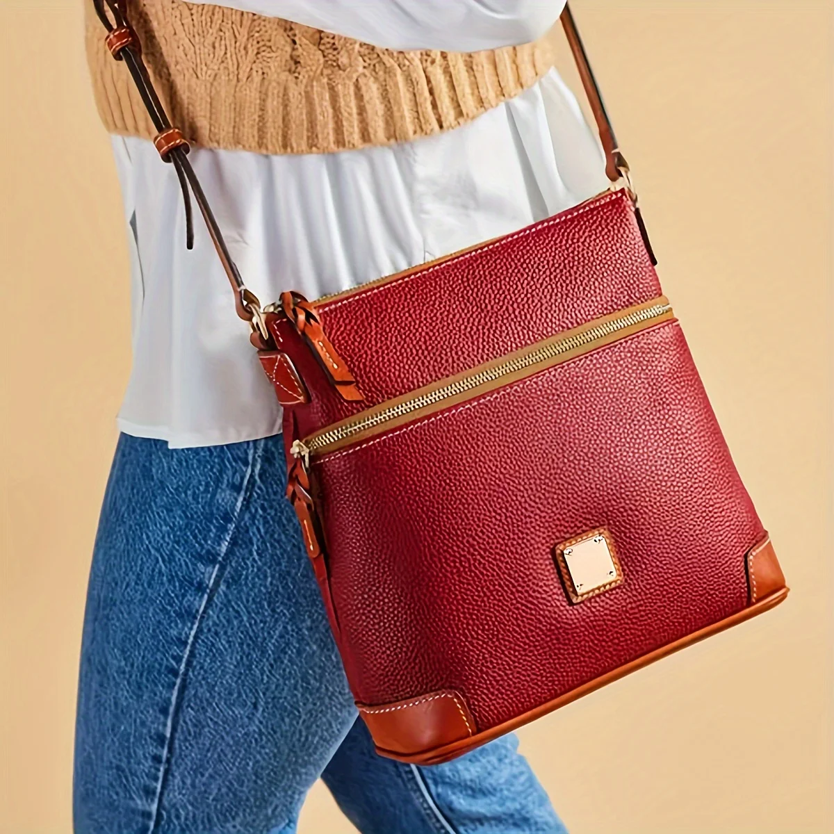 Retro Simple Elegant Commuter Bag Women
