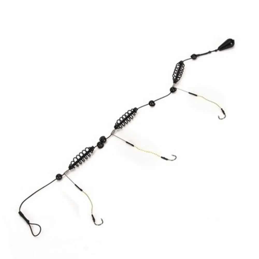 Fishing Hook Artificial Lure Bait Cage Set Fishing Feeder Baitholder Anzol Peche Catfish Jigs Carp Fishing Tackle