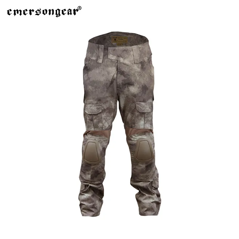 Emersongear Gen2 BDU Combat Suit Camouflage Uniform Tactical Shirt Pants Elbow Knee Pads Hunting Clothing Atacs G2 EM6912