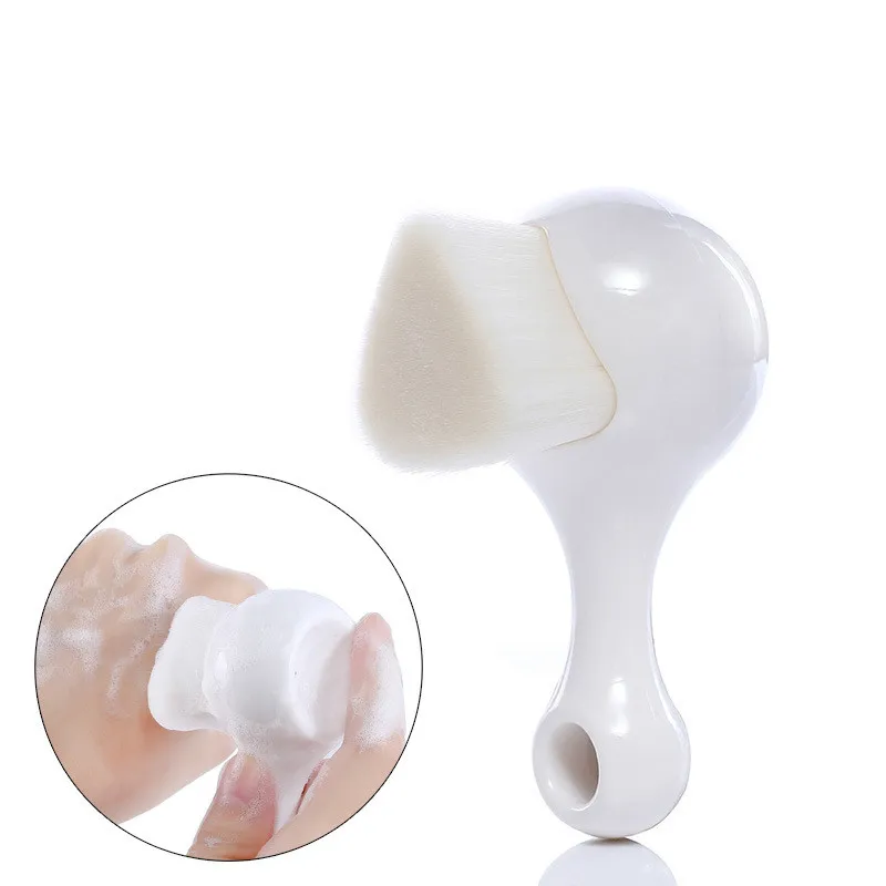 

Face Cleansing Brush Blackhead Pore Removal Washing Face Skin Care Tool Deep Clean Bath Brush Soft Hair Scrub Massager Product