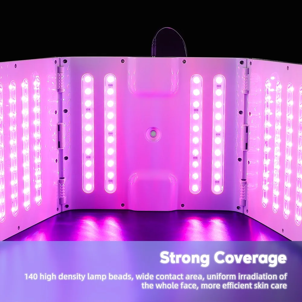 Foreverlily 7 Colors LED Facial Beauty Mask Skin Lifting Brightening Photon Face&Body Machine