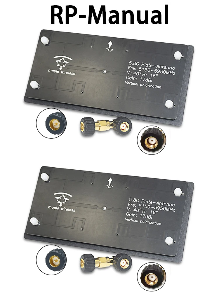 2PCS RPSMA-MANUAL