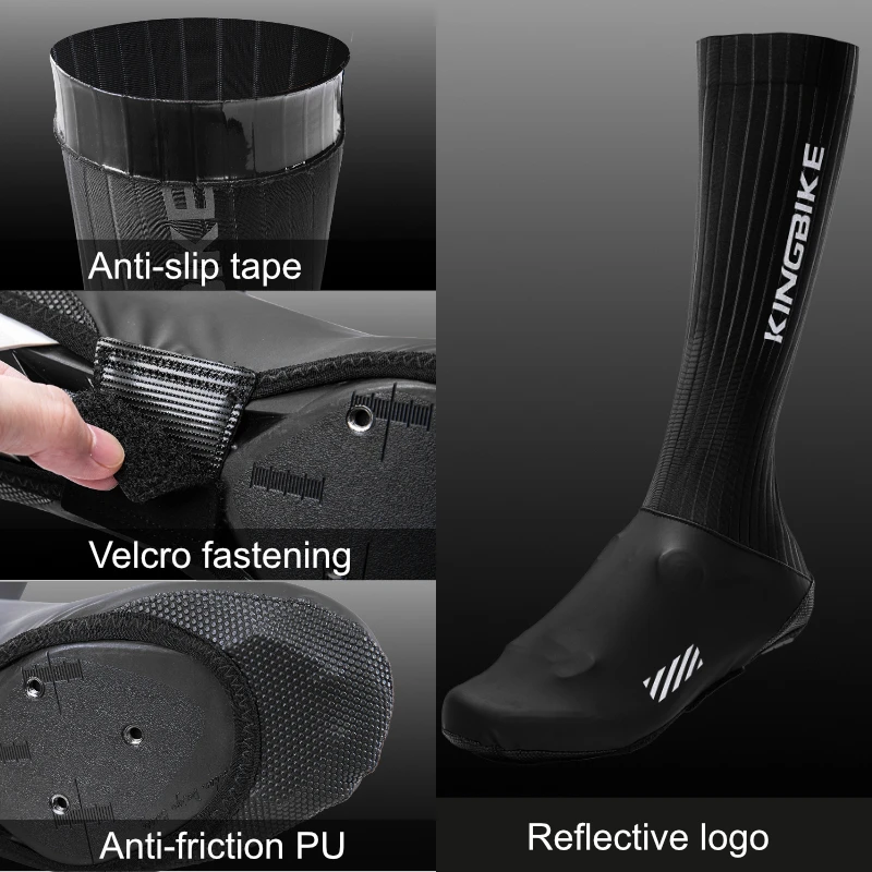 Waterproof Cycling Shoes Overshoes for Men Summer Road Bike Racing Shoe Covers Anti-Slip MTB Bicycle Shoe Covers bicycle shoe covers