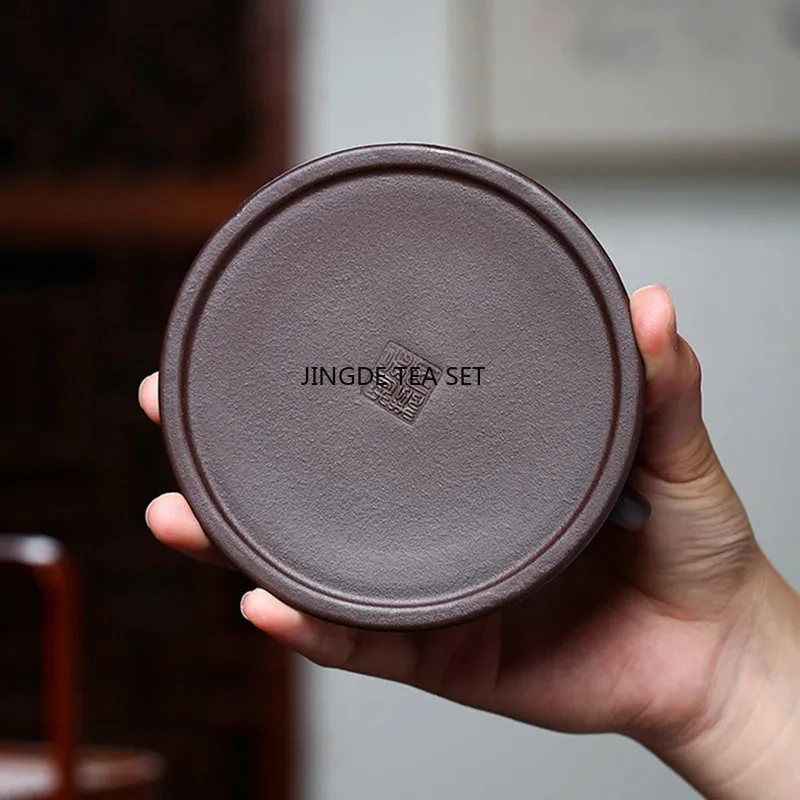 140ml Yixing Yixing Zisha teapot raw ore cinnabar spoon teapot home beauty tea pot Tea set lid bowl