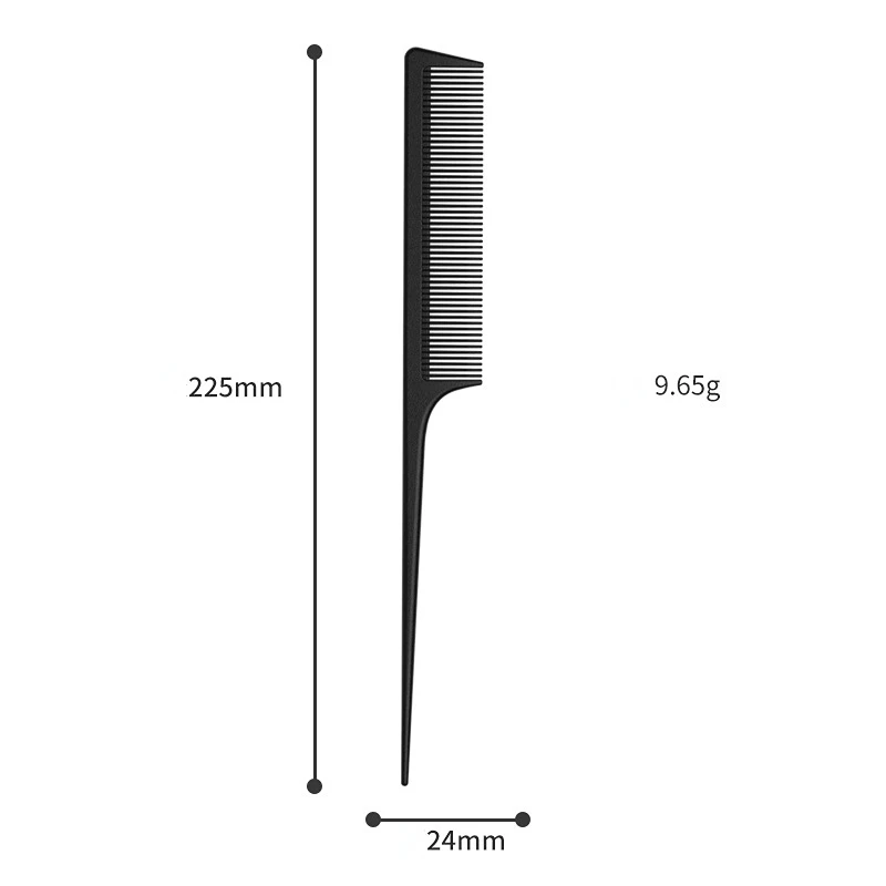 1pc Anti-static Barbershop Mens Hair Styling Straightening Comb Portable Hairdressing Comb Barber Store Professional Accessories