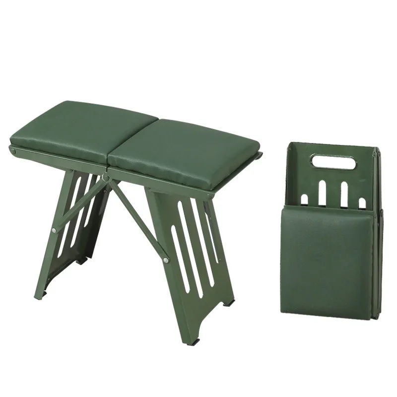 Outdoor Portable Chair Folding Bench Travel Superhard High Load Camping Chair Beach Hiking Picnic Home Seat Fishing Tools