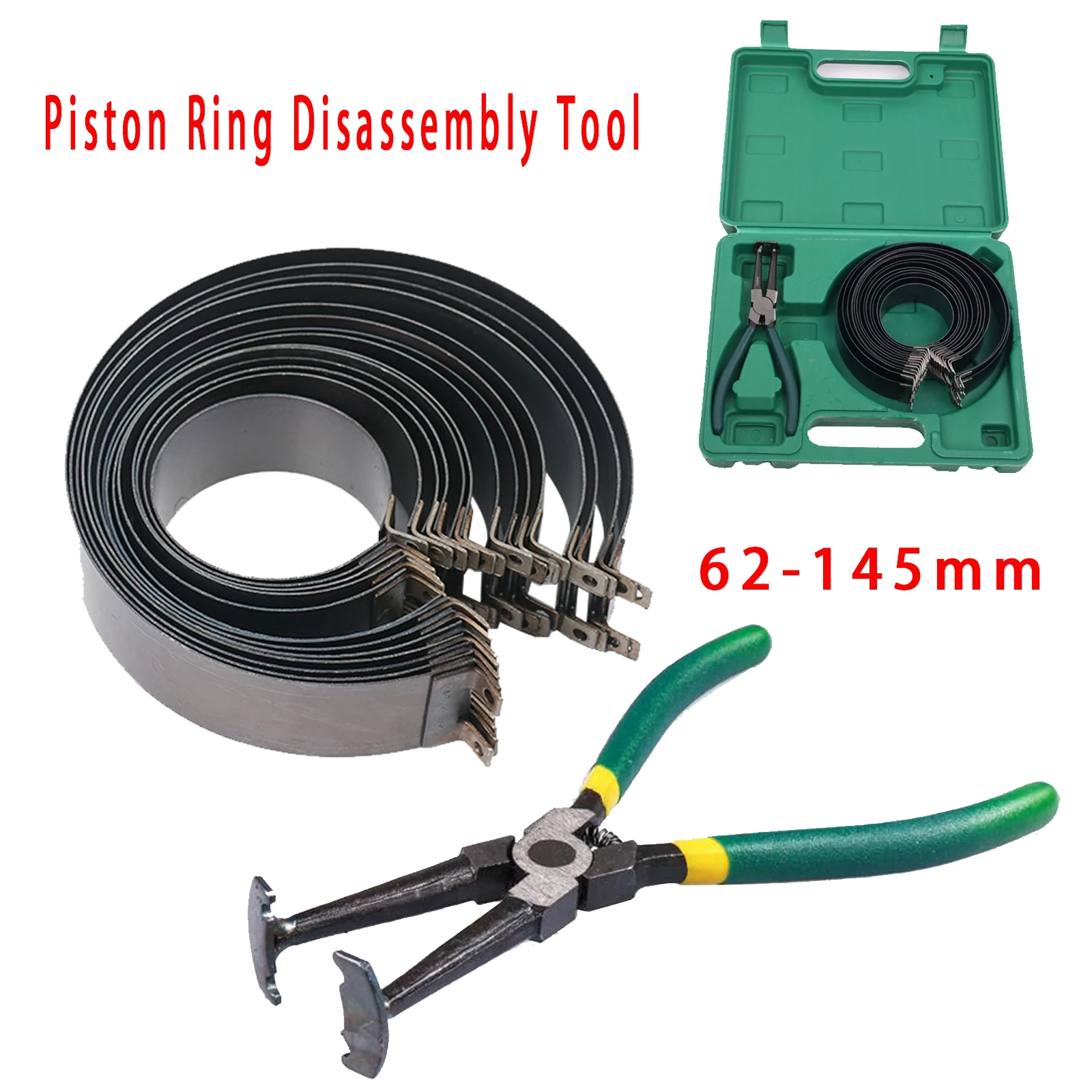 

15pcs/set of automobile piston pliers tool widened assembly pliers, piston ring compressor, piston ring disassembly tool Repair