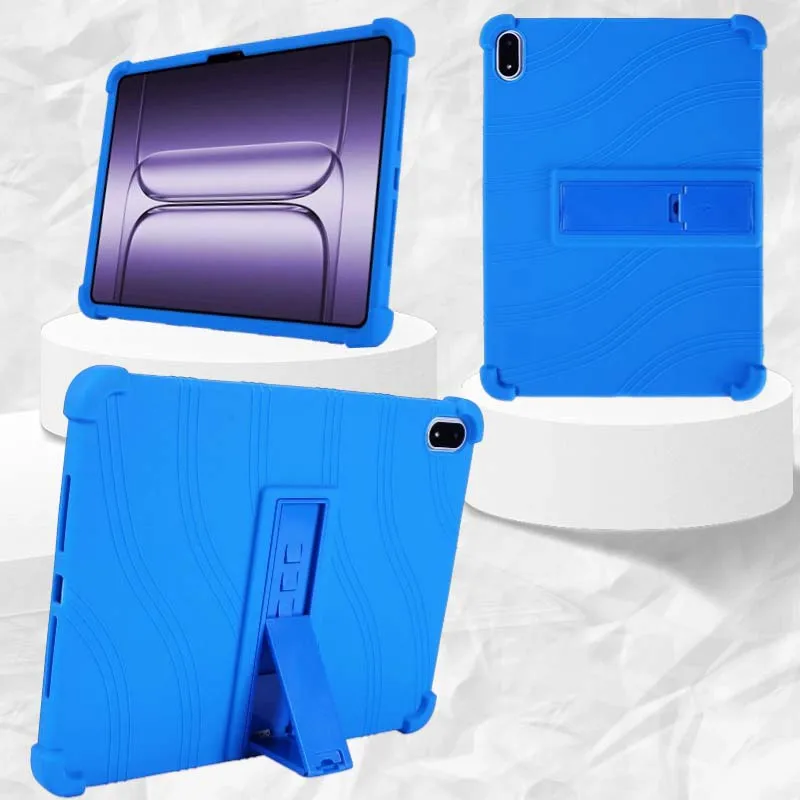 Enhanced Soft Silicone Shockproof Case with Stand Holder - Anti-Crack Protective Cover