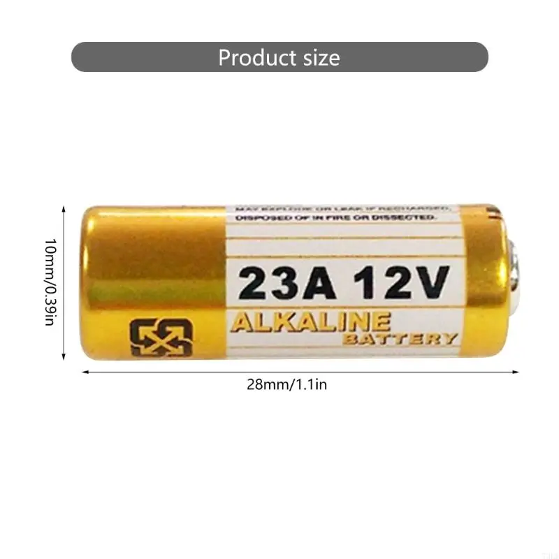 12V A23 Alkaline Batteries for Toy Security Remote Controls