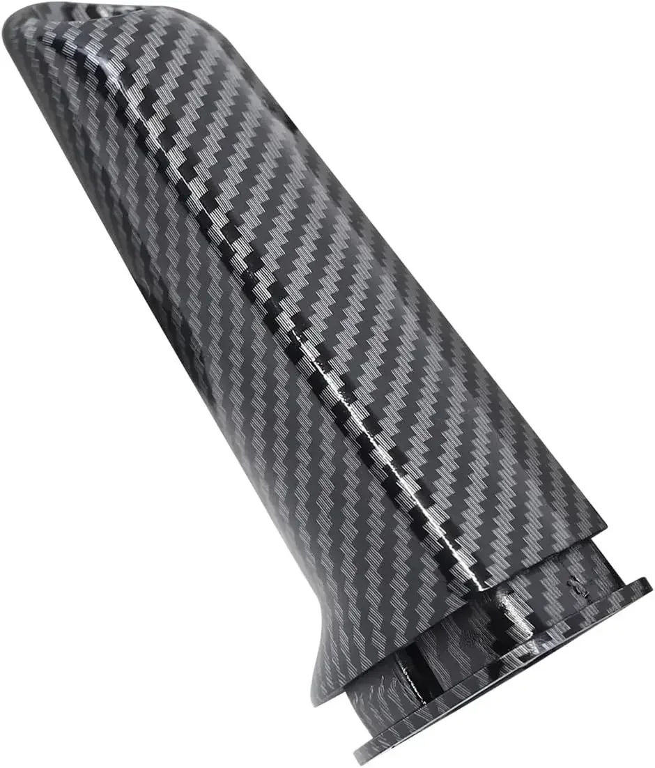 ABS Car Handbrake Grips Cover Trim Handbrake Cover for BMW E90 E92 E60 E39 F30 E31 F34 F10 F20 2005-Carbon Fiber Pattern
