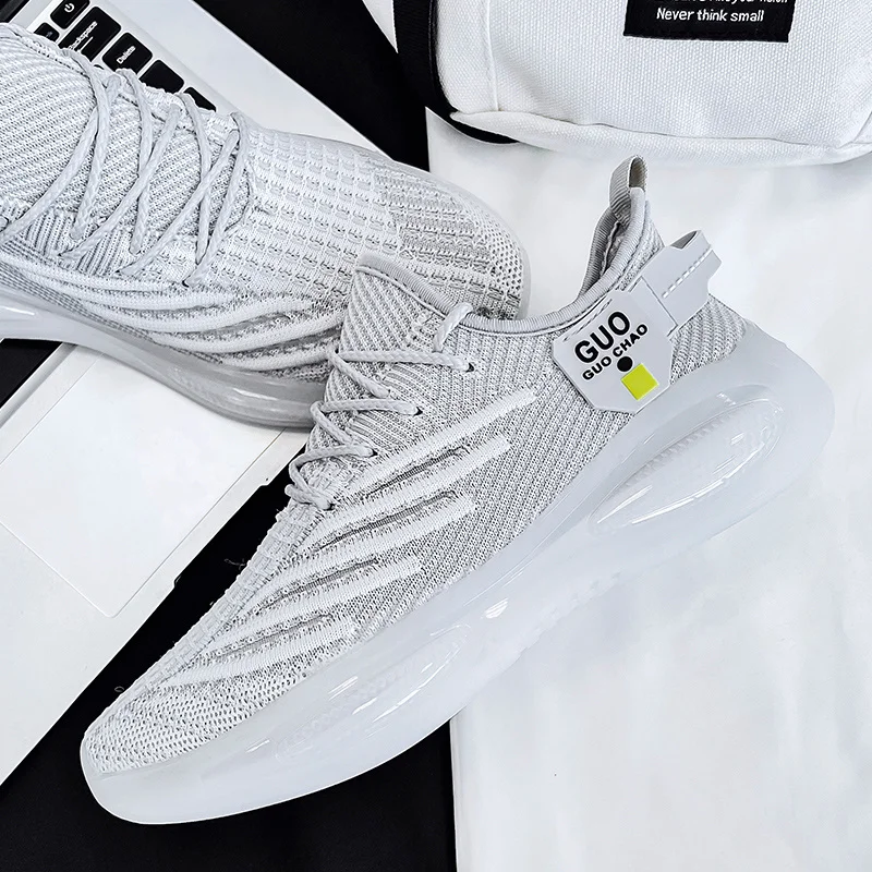 Ståltåhätta Trainers för män Andas Sport Löpning Promenadskor Lättviktsskor för män inomhus utomhussneakers_voghion.com