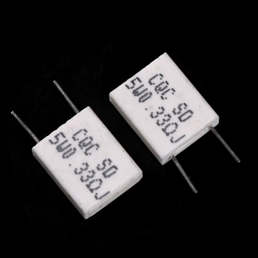 5W 0.33Ohm Cement Resistor Non-Inductive Ceramics Resistor BPR56/CQC 10Pcs