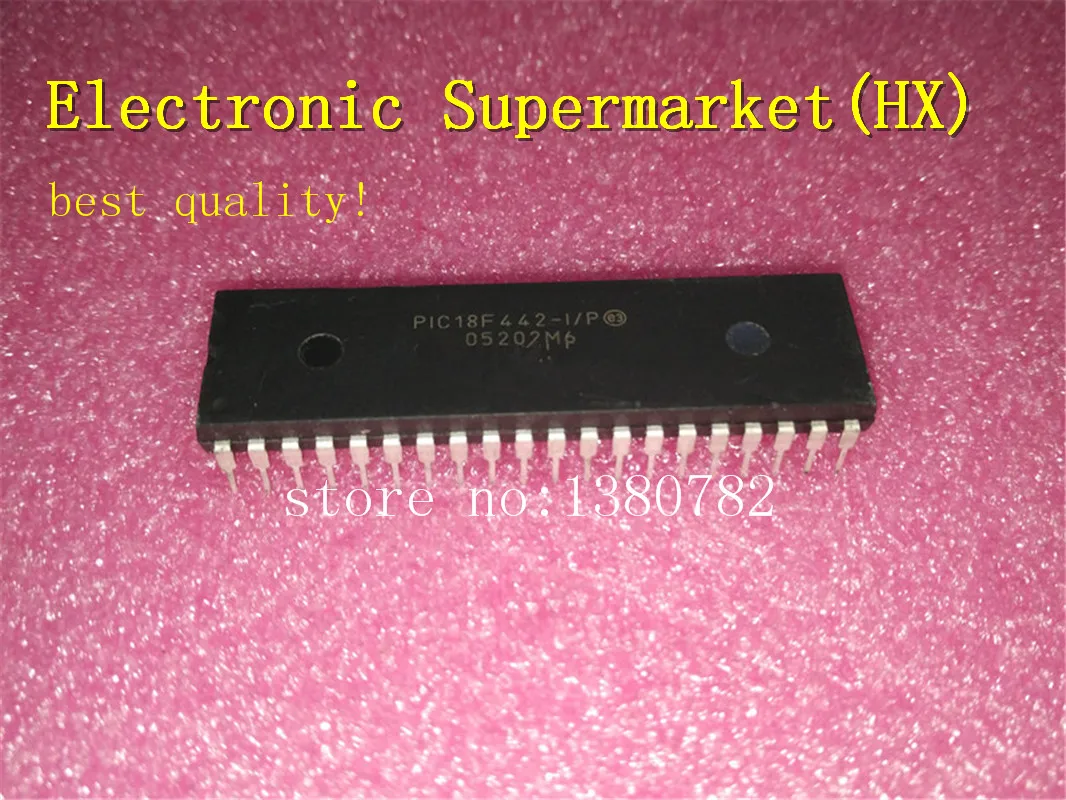 

Free Shipping 10pcs/lots PIC18F442-I/P PIC18F442 18F442 DIP-40 New original IC In stock!