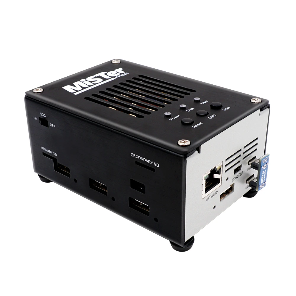 Mister Fpga Kit 128mb Sdram And De10 Main Board With The Metal Case