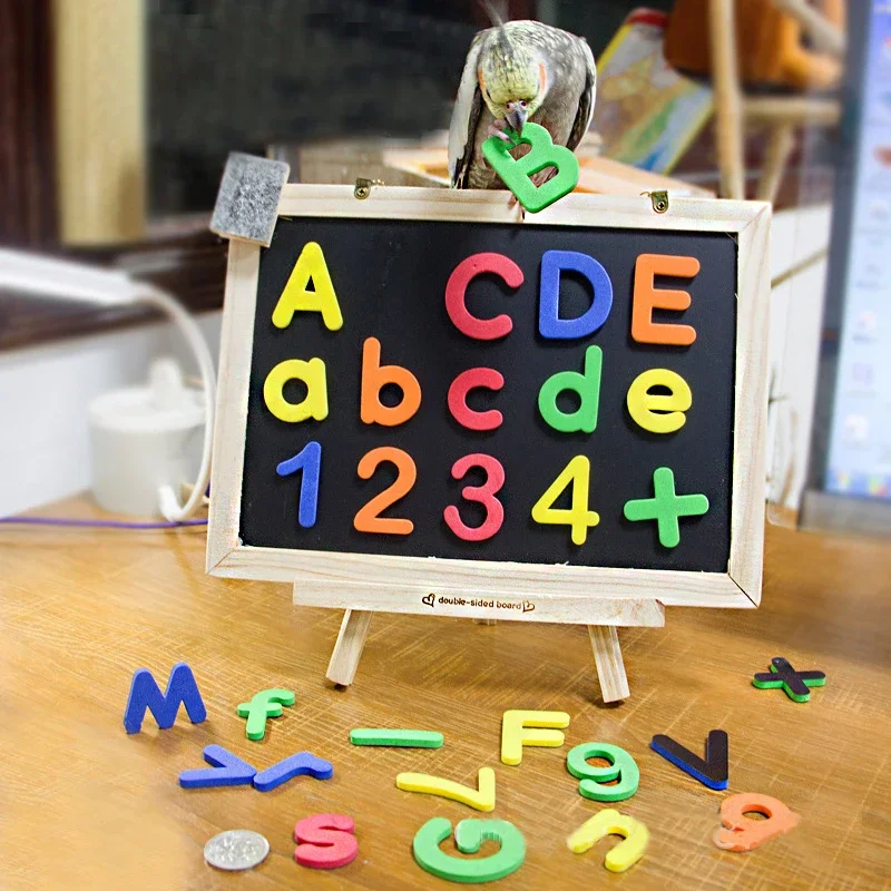 Magnetic Alphabet Letters EVA Foam Refrigerator Stickers 24/26pcs Toddlers Kids Learning Spelling Counting Educational Toys Gift